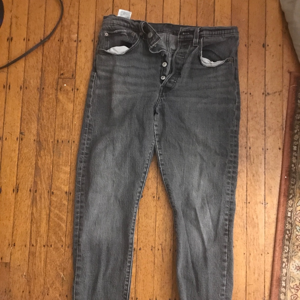 Levis High rise skinny jeans